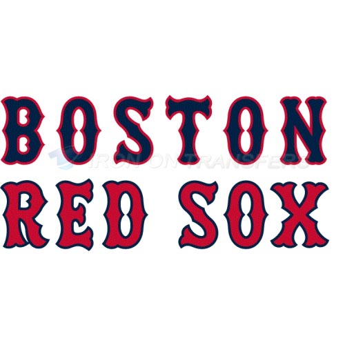 Boston Red Sox Iron-on Stickers (Heat Transfers)NO.1472